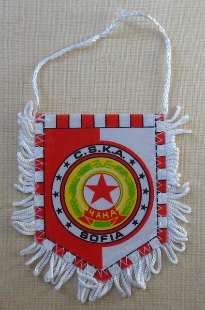 C.S.K.A SOFIA Vintage FANION FOOTBALL CLUB