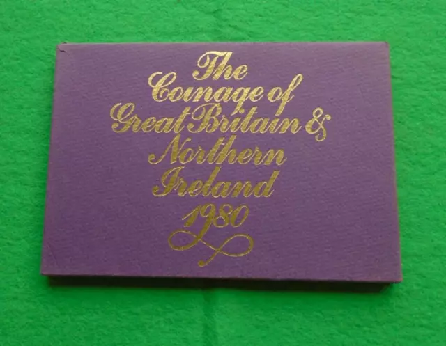 1980 Royal Mint Coinage of Great Britain and Northern Ireland Proof Set