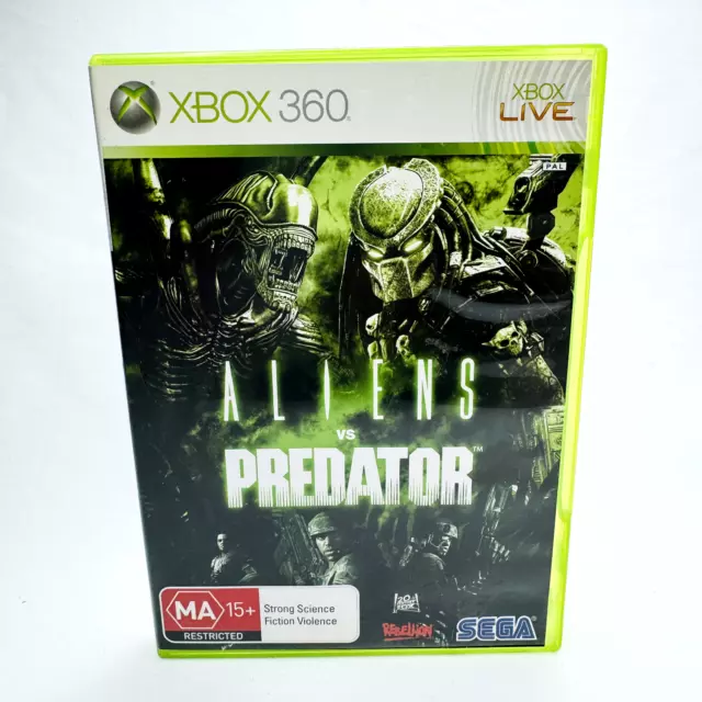 ❤️ALIENS VS PREDATOR - Xbox 360 Game - Free Shipping - COMPLETE - AUS  SELLER $14.99 - PicClick AU
