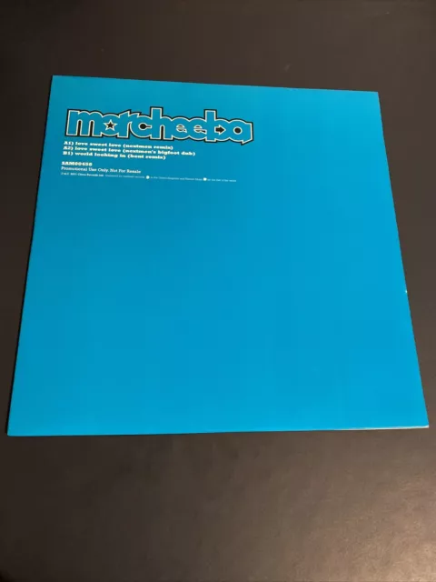 MORCHEEBA Love Sweet Love 2001 UK 12" PROMO vinyl single Record DJ