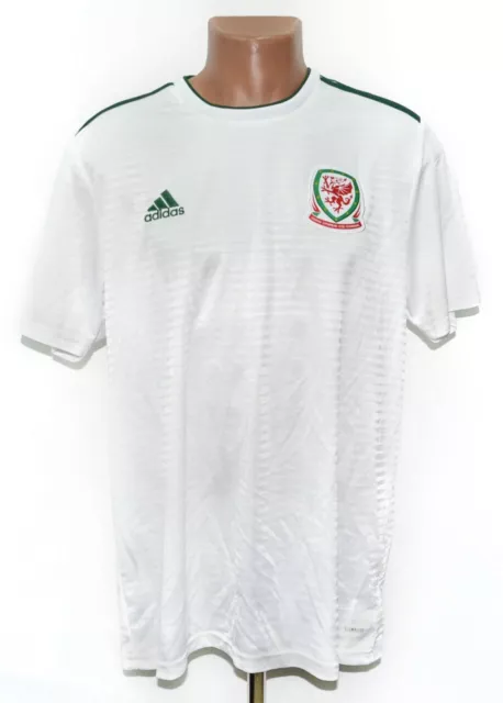 Wales National Team 2018/2020 Away Football Shirt Jersey Adidas Size Xl Adult