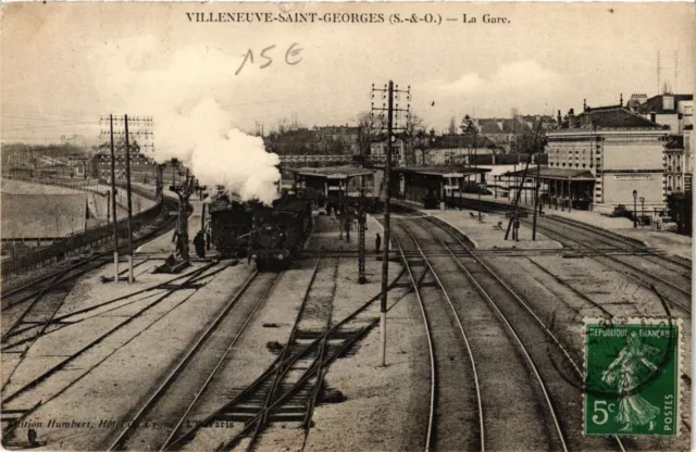CPA AK VILLENEUVE-St-GEORGES - La Gare (390453)