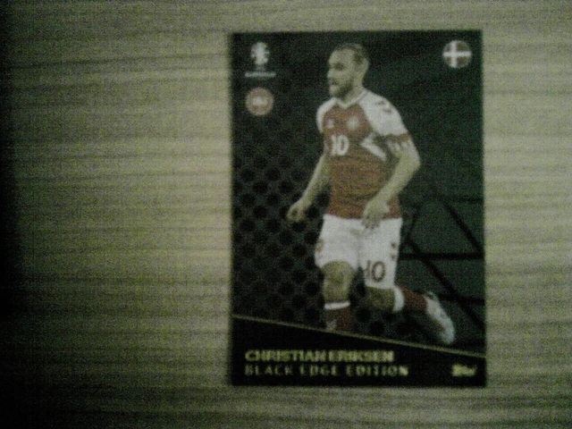 Carte Topps Match Attax Lukaku #BE1 Black Edge EURO 2024 Belgique