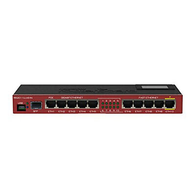 Router Mikrotik RB2011UIAS-IN Gigabit Ethernet Noir
