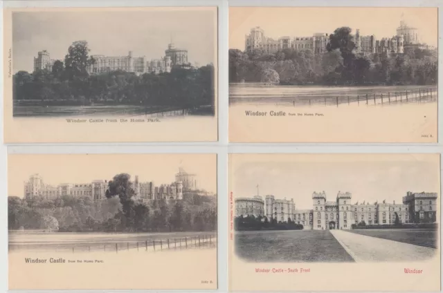 WINDSOR CASTLE GREAT BRITAIN UK 33 Vintage Postcards Mostly Pre-1920 (L2793) 2