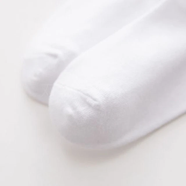 16 paia unisex bambino bambini calzini di cotone di colore solido calzini 3