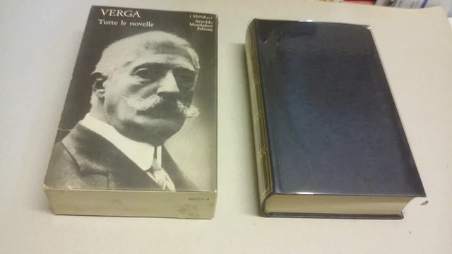 TUTTE LE NOVELLE-GIOVANNI VERGA-I MERIDIANI MONDADORI 1979 1a ed, 25g23