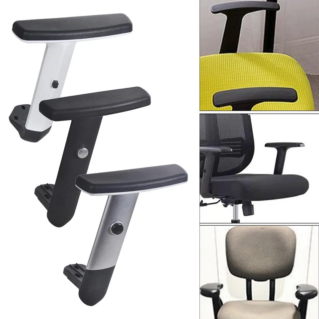 Ensemble d'accoudoirs de chaise Gaming  universel avec coussin