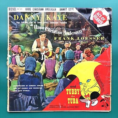 Danny Kaye HANS CHRISTIAN ANDERSEN LP Film Soundtrack +Tubby The Tuba Kids Songs