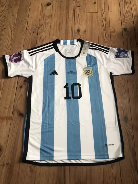 maillot foot Argentine Spécial Final Coupe Du Monde NON OFFICIEL