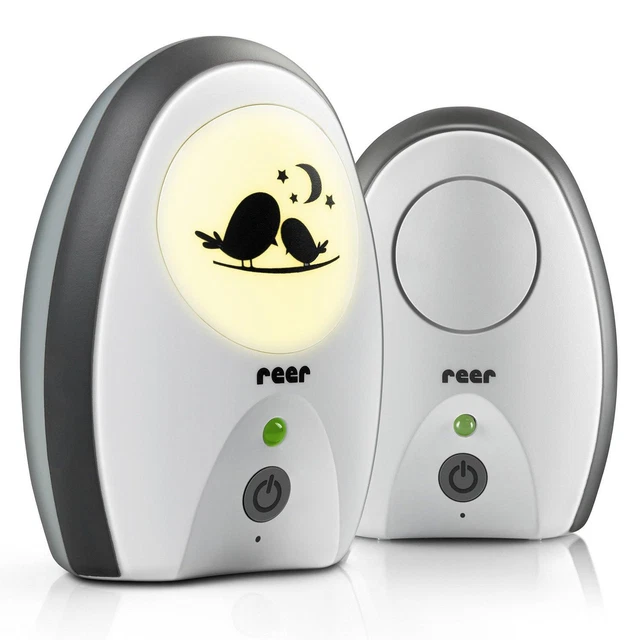 Reer 50070 Babyphone Rigi Digital – 300M Reichweite, AbhöRsicher, Strahlungsarm,