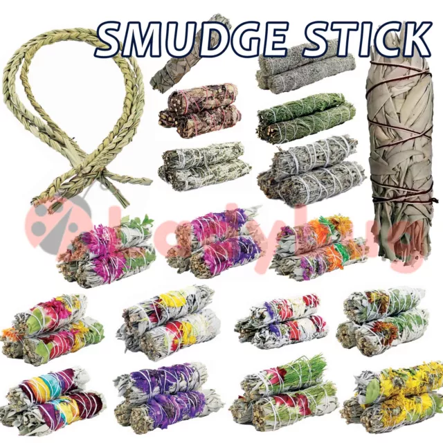 White Sage Smudge Sticks 9-22cm Perfect Sage Stick Smudge Sticks