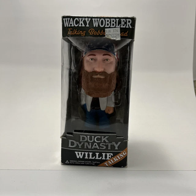 duck dynasty funko pop willie talking bobble head