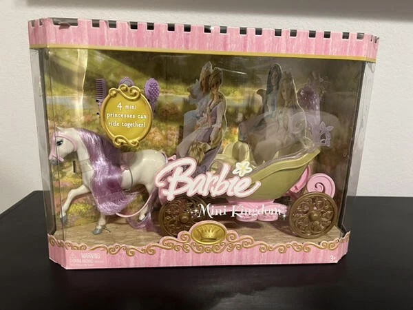 Carrosse Barbie Vintage Magnifique - État Très Bon, Collection Jouet Ancien