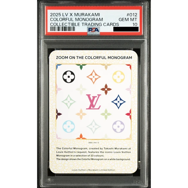 PSA10】ZOOM ON THE COLORFUL MONOGRAM 012 PSA 10 LOUIS Vuitton