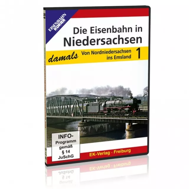 DVD - Die Eisenbahn in Niedersachsen - damals Teil 1