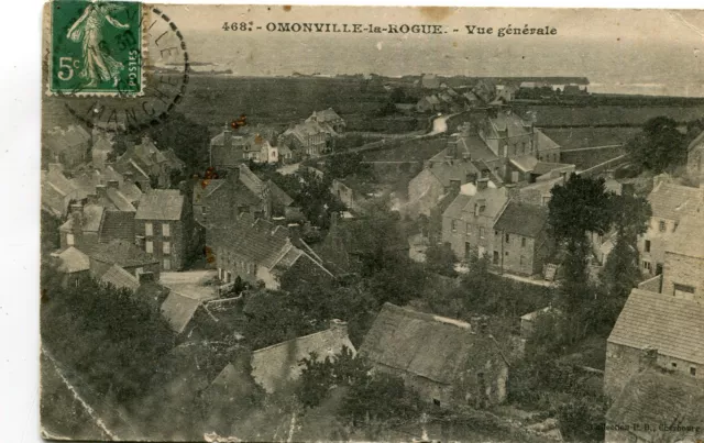 OMONVILLE LA ROGUE General View Card