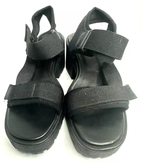 VAGABOND SHOEMAKERS Dioon Platform Sandal Womens Size EU 38 US 8 Black