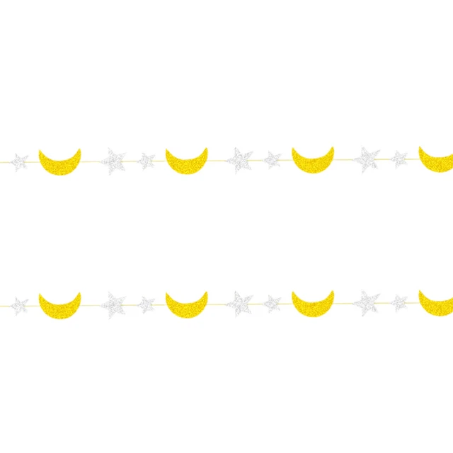 Stella-Luna-pull-carta striscione bandiera giuramento decorazioni Mubarak