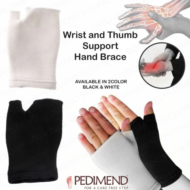 Compression Gloves Anti Arthritis Fingerless Pain Relief Joint Support With Grip