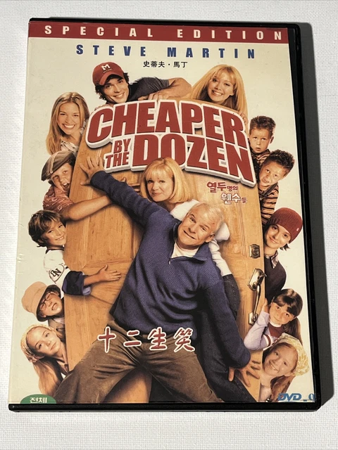 CHEAPER BY THE Dozen - Steve Martin (DVD ) $6.68 - PicClick CA