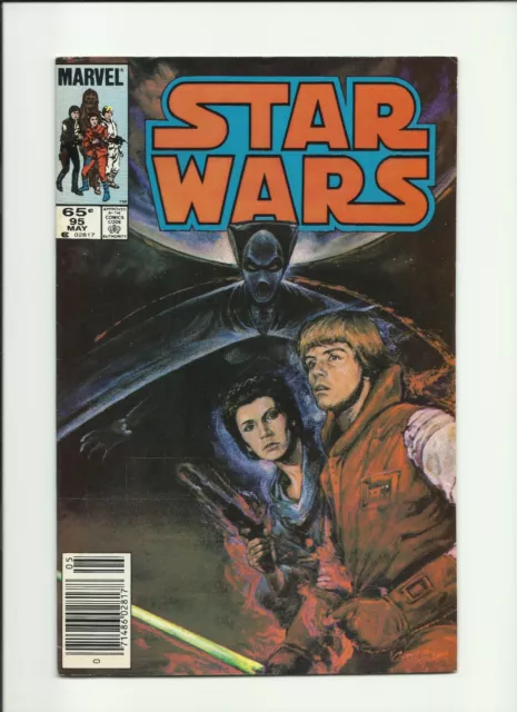 Marvel Comics - Star Wars 95 FVF Luke Skywalker Leia Han Solo 1985 NEWSSTAND