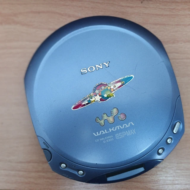 SONY WALKMAN ESP MAX Portable CD Player VGC (DE220/LC) Tested