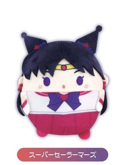 SAILOR MOON ETERNAL x Sanrio Plushie Fuwakororin Sailor Mars Mascot ...