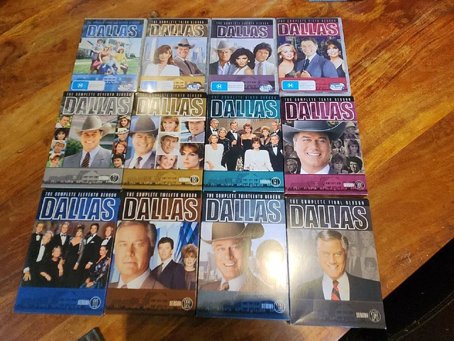 DALLAS TV SERIES Complete Seasons 1-14 Except 6 DVD Region 4  