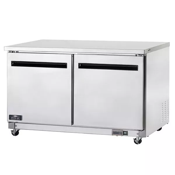 Arctic Air AUC60F 61" 2 Door Undercounter WorkTop Freezer Arctic Air AUC60F 61" 2 Door Undercounter WorkTop Freezer