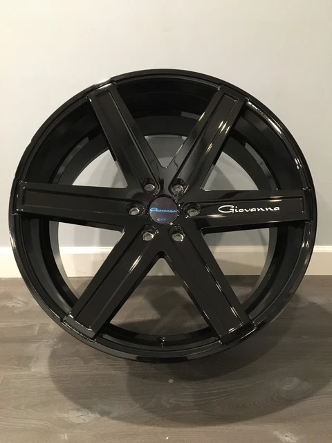 (4) 26x10 GIOVANNA DRAMUNO 6 GLOSS BLACK(6X139.7) ESCALADE YUKON TAHOE SILVERAD0