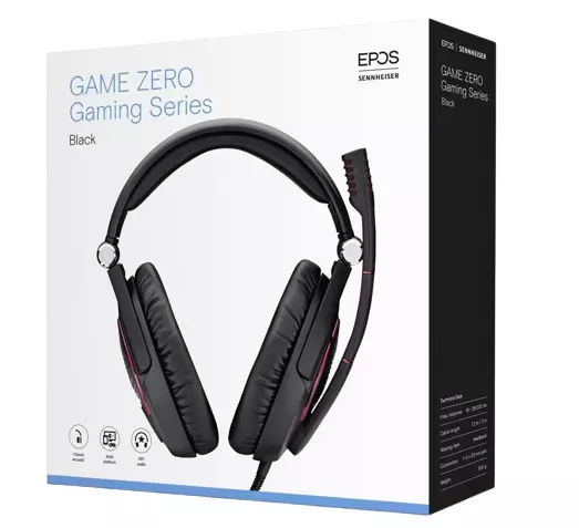 Sennheiser Epos Game Zero Gaming Headset NEU OVP - Schwarz/Rot