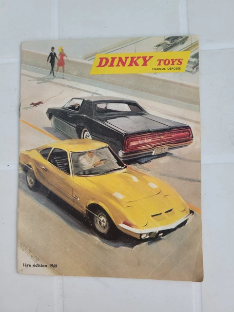 Catalogue DINKY TOYS 1969 Première Édition MECCANO - Bel État - Collection Vintage