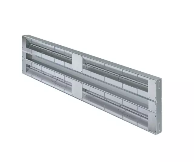 Hatco Grah-84D Glo Ray 84" Aluminum Dual High Wattage Infrared Warmer