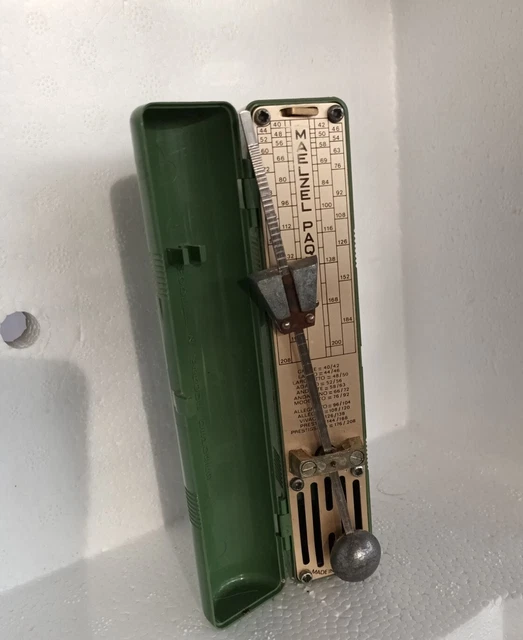 Metronome Maelzel Paquet Tempocket Travel très bon etat