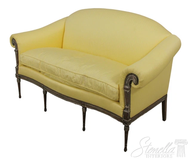 59847EC: EJ VICTOR Neoclassical Loveseat w. Down Cushion 59847EC: EJ VICTOR Neoclassical Loveseat w. Down Cushion