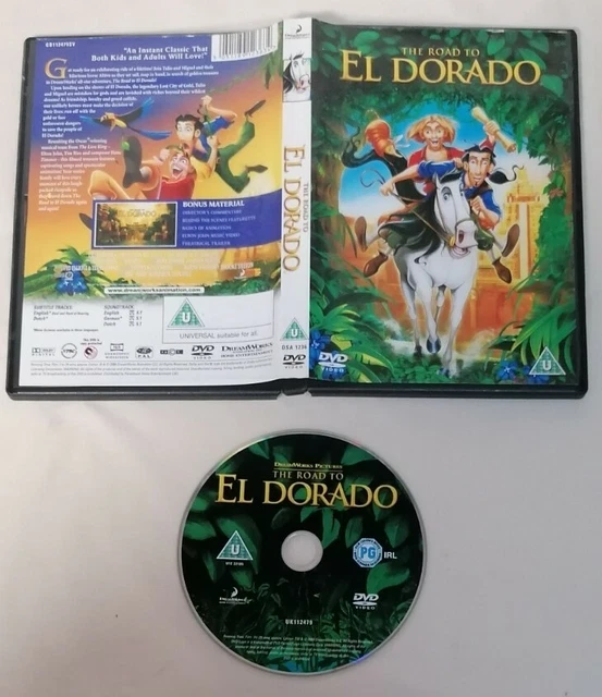 DVD THE Road To El Dorado DVD 2006 Eric Bergeron Cert U PAL UK R2 £2.