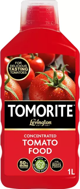 Levington Tomorite Liquid Tomato Food, Concentrate, 1L