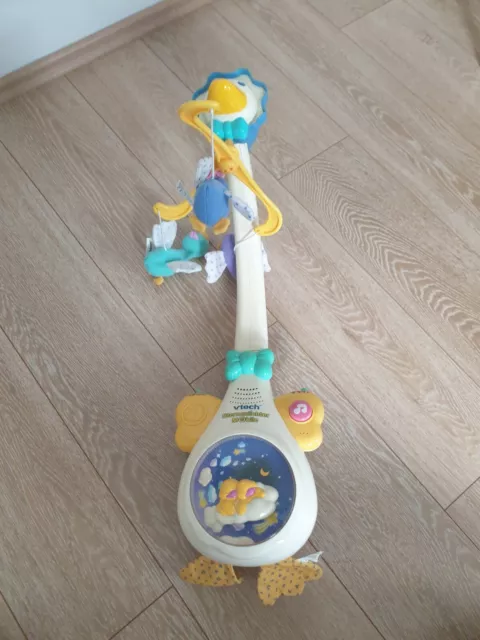 Vtech Sternenlichter 3 in 1 Mobile Enten Deckenprojektor Sterne mit Musik