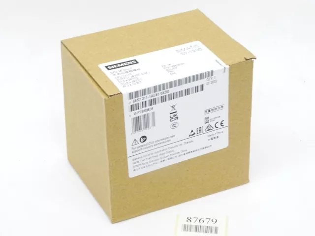 Siemens S7-1200 CPU 6ES7211-1AE40-0XB0 6ES7 211-1AE40-0XB0 / Neu OVP versiegelt