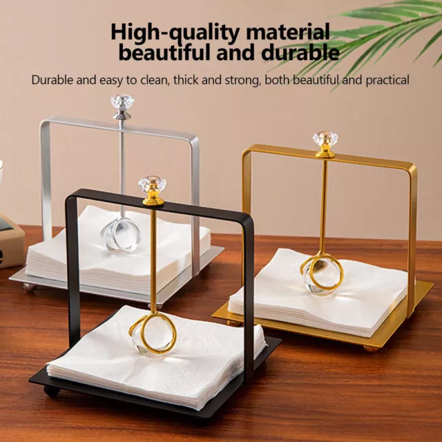 Napkin Holders Metal Flat Table Holder Napkin Dispenser Napkins