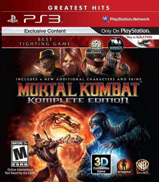 sony playstation 3 mortal kombat 10