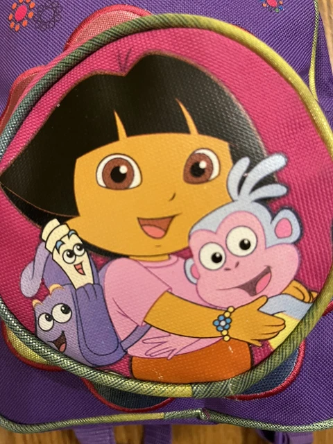 NICKELODEON - DORA The Explorer Child Backpack (Purple) Boots The Map Swiper $15.00 - PicClick