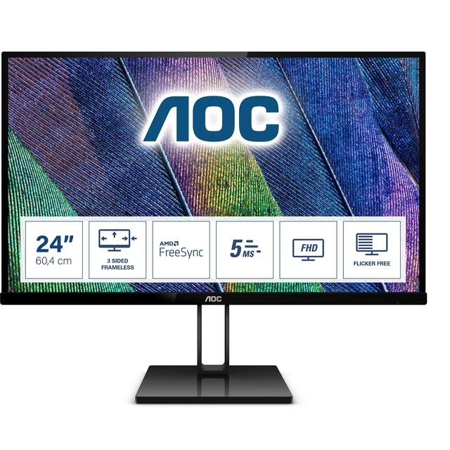 AOC V2 24V2Q Computerbildschirm 60,5 cm (23.8") 1920 x 1080 Pixel Full HD LED S