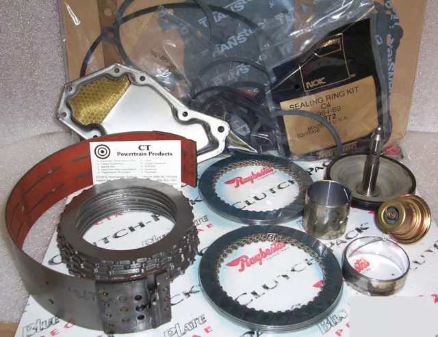 C4 Super Master Rebuild Kit With Raybestos Blue Plate Special Friction 1964-1969