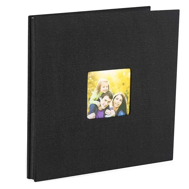 Álbum de fotos álbum de colección autoadhesivo para boda/familia/amante Lein E3W8