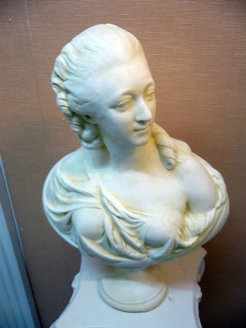MOLIÈRE PAR HOUDON,H:41CM.STAFF PLATRE Armé  Article Neuf Sculpture Statue 285978401122