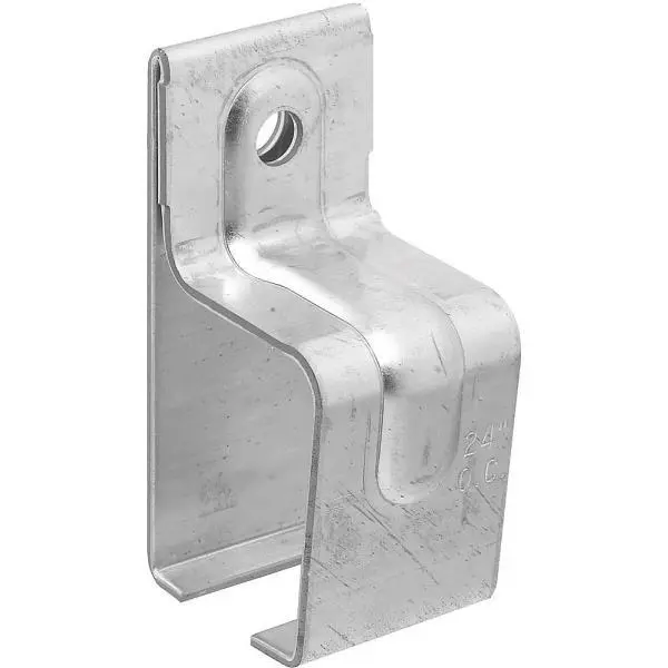 6-Steel Zinc Plated 3 1/2" Wall Mount Shed Door Box Single Rail Bracket N104349