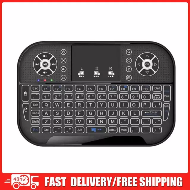 Bluetooth-compatible 2.4G Air Mouse Touchpad Wireless Keyboard for TV Box