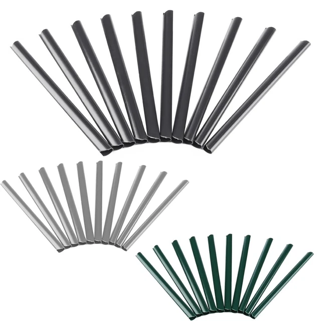 Clip Di Fissaggio Per Strisce Frangivista PVC - 30 Pezzi Per Recinzioni A Doppia Asta - Foto 9